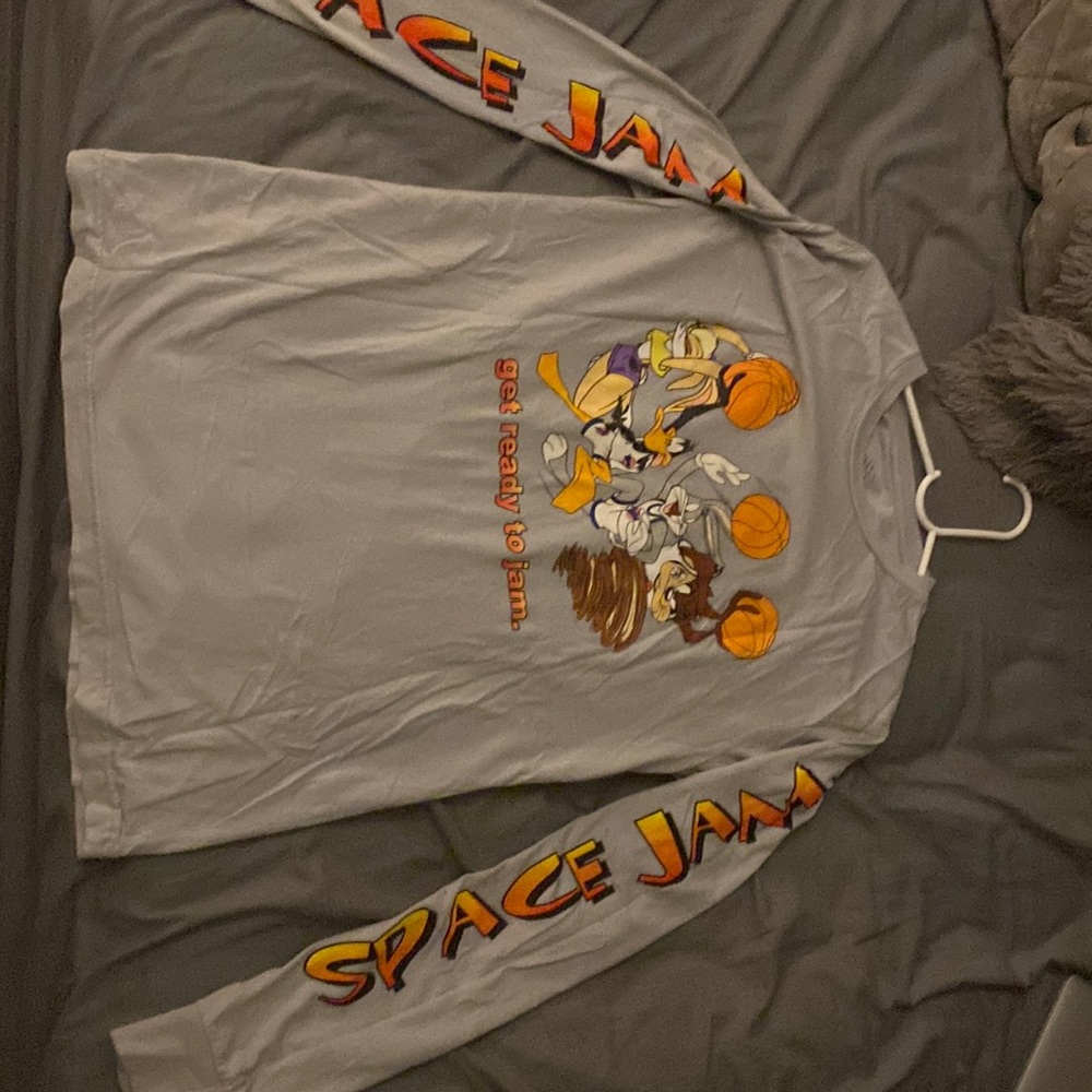 Space Jam theme- long sleeve shirt